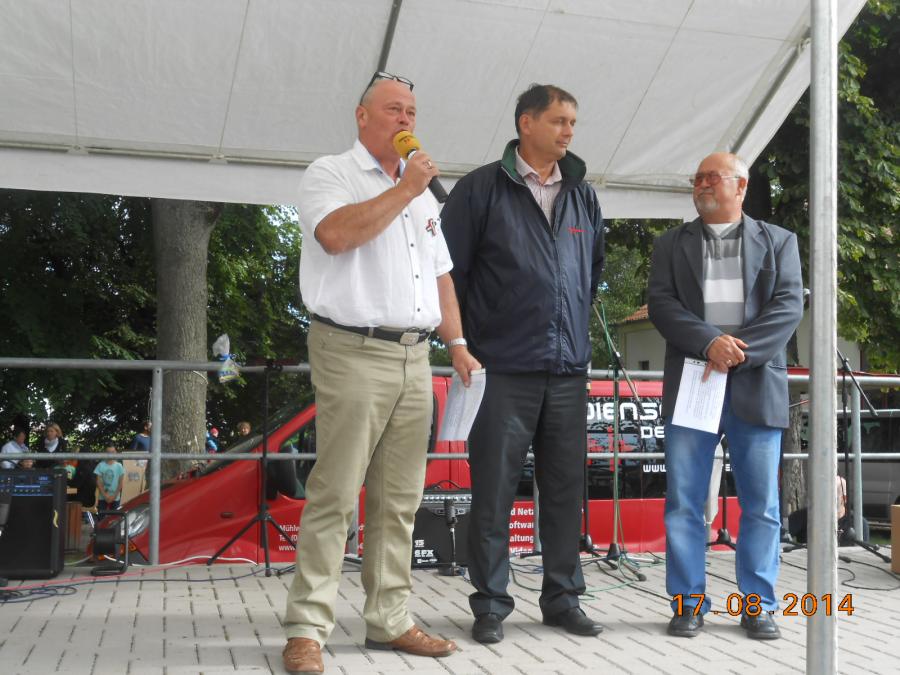 Foto der Bürgermeister von Stadtlengsfeld und Ungarn
