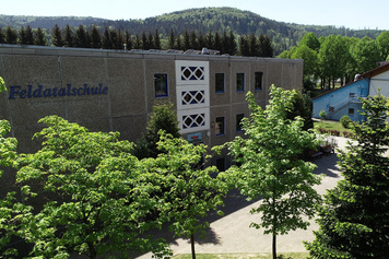 Ansicht Geäbude der Feldatalschule Stadtlengsfeld