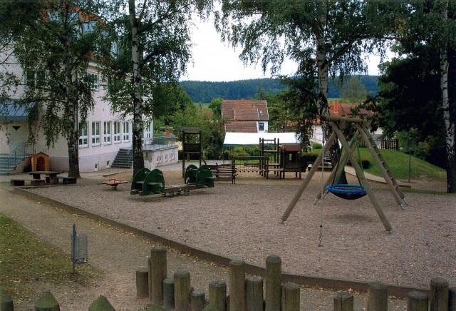 Spielplatz des Kindergarten