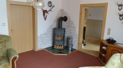 Kamin in der Ferienwohnung